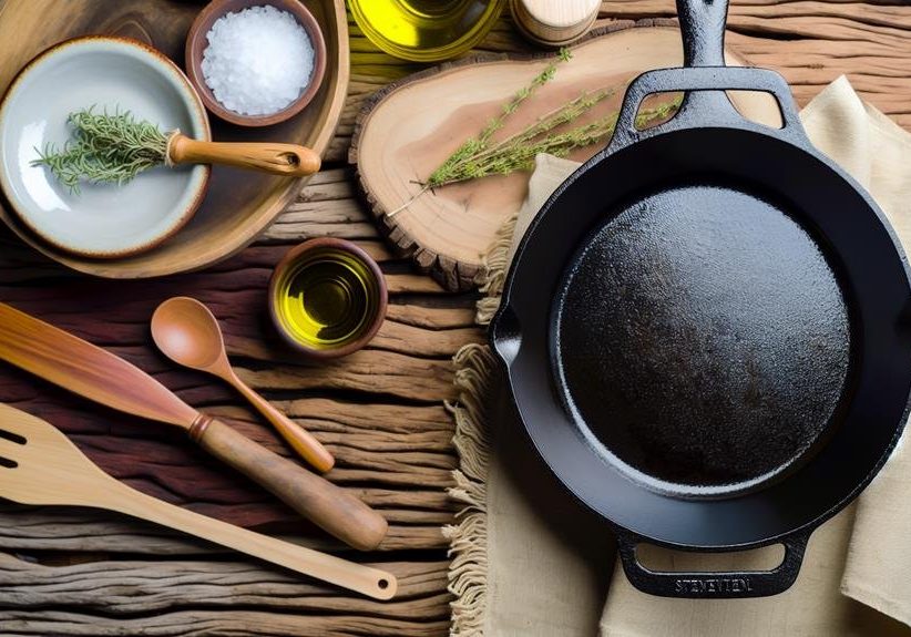 cast iron seasoning techniques