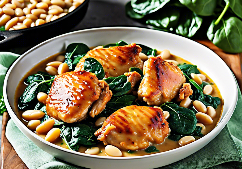 chicken-spinach-beans-3819440123